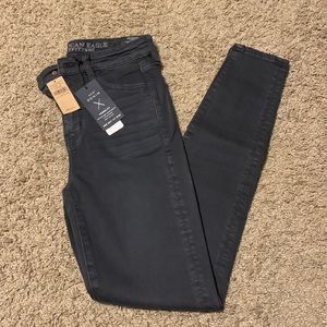 Like New American Eagle Grey Jeggings